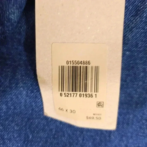 Levi's 550 Relaxed Fit Jeans 46x30 Big & Tall Men's Denim - Picture 6 of 6